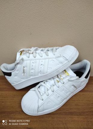 Оригинальный 100% кроссовки adidas superstar shoes white hq193...