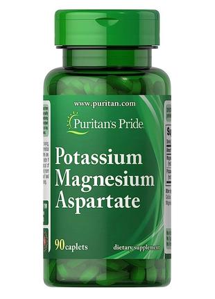 Вітаміни та мінерали Puritan's Pride Potassium Magnesium Aspar...
