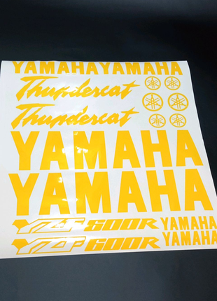 Yamaha thundercat yzf 600 r вінілові наклейки на мотоцикл Ямаха