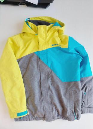 Демисезон -зима лыжная куртка ziener 146-158см гиролыжная куртка