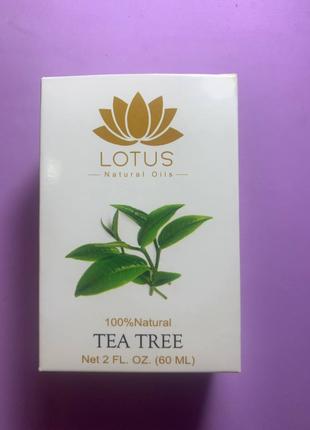 Lotus Tea Tree Oil. Масло чайного дерева. 60ml