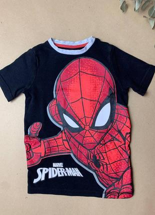 Черная футболка с spiderman от george