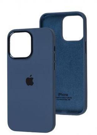 Чохол для IPhone New Silicone Case Navy Blue