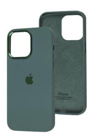 Чохол для IPhone New Silicone Case Pine Green