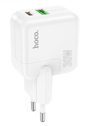 Сетевое Зарядное Устройство Hoco C111A Lucky PD30W+QC3.0 Цвет ...