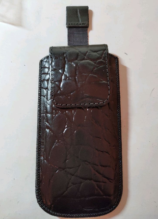 Чехол -карман кожа для Nokia 6500 cl