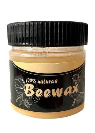 Поліроль для меблів Beewax 80 г/Воскова поліроль для меблів