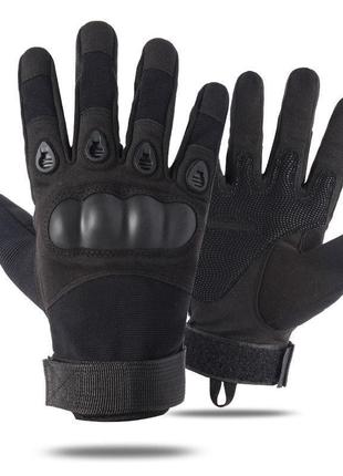 Перчатки тактические с пальцами L (Black)
