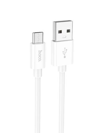 Кабель HOCO Micro USB Magic silicone charging data cable X87 |...