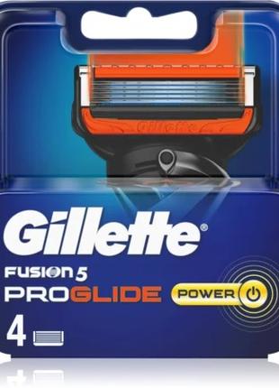 Змінні касети (леза) для гоління Gillette Fusion 5 ProGlide 4 шт