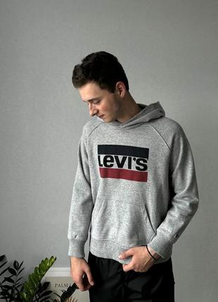 Levis hoodie мужская кофта худи левайс