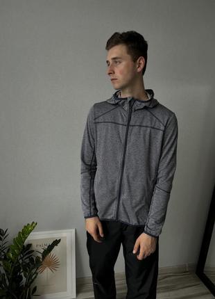 Columbia zip hooded мужская кофта с капюшоном термо легкая кол...
