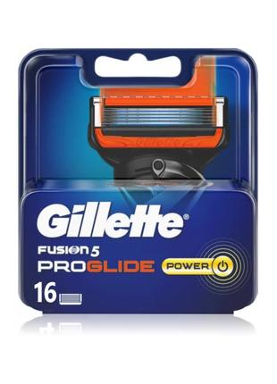 Сменные кассеты лезвия для бритья Gillette Fusion 5 ProGlide 16шт