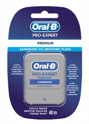 ORAL-B Pro-Expert Clinic-Line Floss 40m — зубна стрічка зі сма...