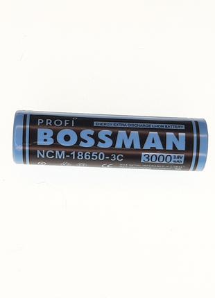 Аккумулятор Bossman Profi 18650 3000mAh NCM18650-3C