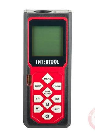 Лазерний далекомір (лазерна рулетка) 60 м INTERTOOL MT-3055