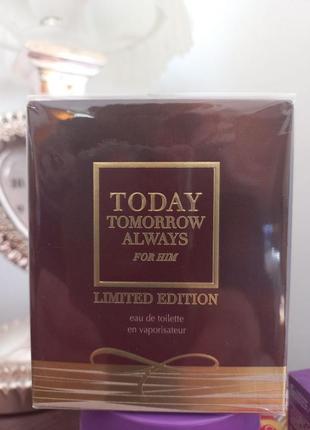 Туалетна вода avon today tomorrow always for him limited edition