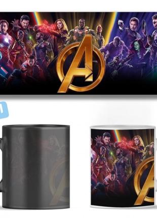 Чашка Хамелеон Marvel Avengers "Мстители" ABC