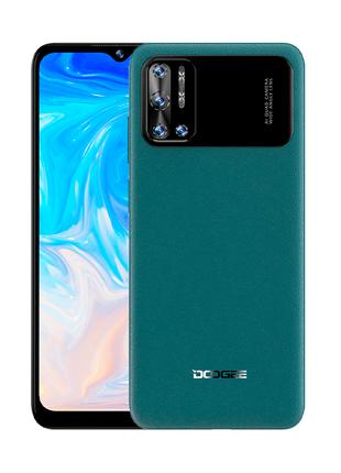 Мобільний телефон смартфон Doogee N40 Pro 6/128Gb green - екра...