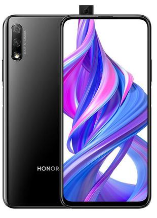 Мобільний телефон смартфон Honor 9X 6/64Gb black - екран 6,59'...