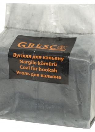 Уголь ореховый для кальян Gresco 0,5 кг без коробки