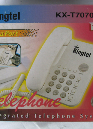 Телефон стационарный кнопочноый Kingtel KX-T7070LL,новый