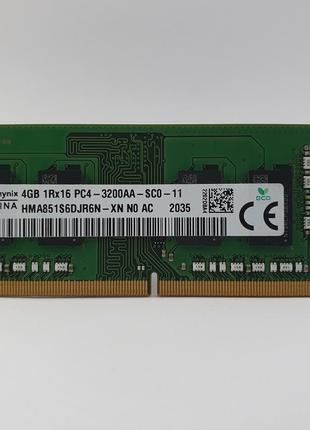 Оперативная память для ноутбука SODIMM SK hynix DDR4 4Gb PC4-3...