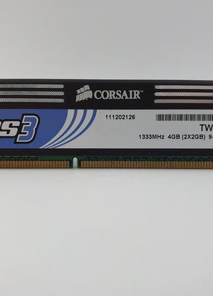 Оперативная память Corsair XMS3 DDR3 2Gb 1333MHz PC3-10600 (TW...