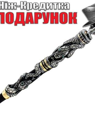 Ручка перьевая Jinhao Змея из нержавеющей стали серая