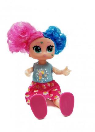 Кукла с разноцветными волосами и аксессуарами hairdooz 8281a