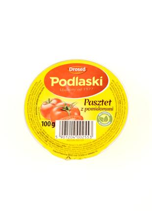 Паштет куриный с томатами Podlaski pasztet z pomidorami 100 г ...