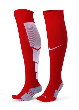 Футбольні гетри Nike (червоні)