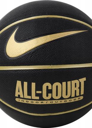 Мяч баскетбольный Nike Everyday All Court 8P р. 7 Black/Metall...