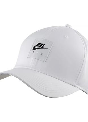 Бейсболка Nike U NSW CLC99 NIKE AIR HBR CAP Белый One Size (DH...