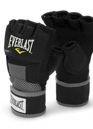Бинты-перчатки для бокса Everlast EVERGEL HAND WRAPS Черный XL...
