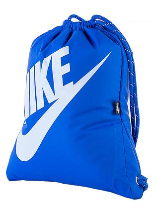 Рюкзак-сумка Nike NK HERITAGE DRAWSTRING Синий One size (DC424...
