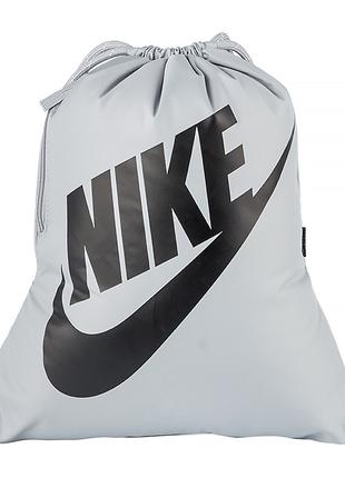 Рюкзак-сумка Nike NK HERITAGE DRAWSTRING Серый One size (DC424...