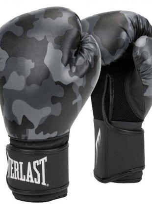Боксерские перчатки Everlast Spark Boxing Gloves Серый 12 унци...