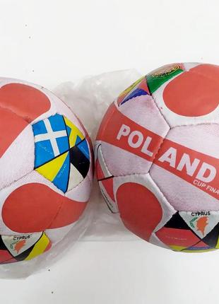 М'яч футбол 1021 №5 POLAND PU, вага 320гр. див.опис