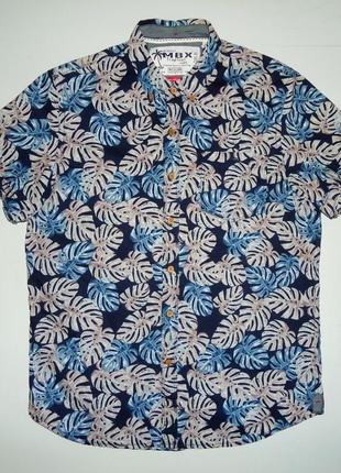 Рубашка  гавайская mbx tropical cotton гавайка (m)