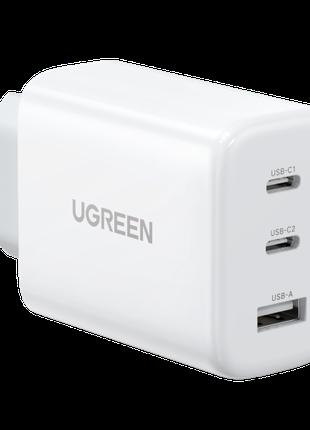 Сетевое зарядное устройство Ugreen 2x USB Type C 1х USB Type А...