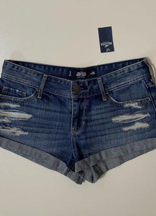 Hollister Женские джинсовые шорты джинс hollister w 26 s m