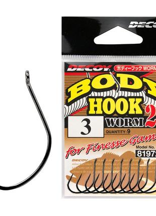 Крючок Decoy Worm23 Body Hook 10 (10 шт/уп)