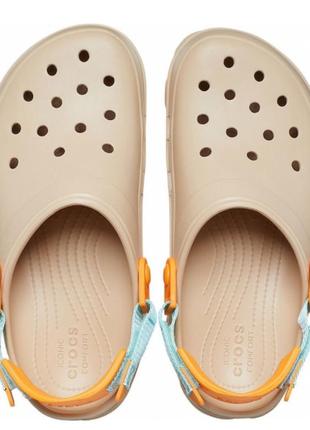 Кроксы crocs 43 - 44  сабо беж бежевые оригинал крокси мужские...