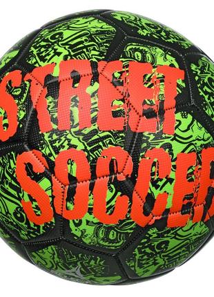 Мяч футбольный SELECT Street Soccer v22 (314) зелений, 4,5