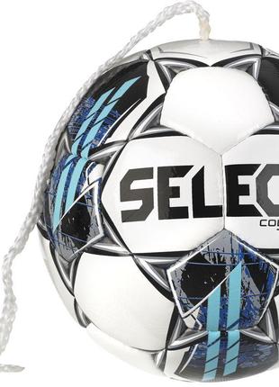 М’яч футбольний SELECT Colpo Di Testa v23 (069) біл/синій, 5