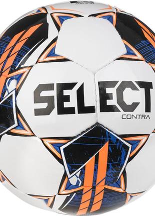 Мяч футбольный SELECT Contra FIFA Basic v23 (189) біл/помаранч, 4