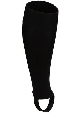 Гетри ігрові без стопи Football socks (010) чорний, 42-44
