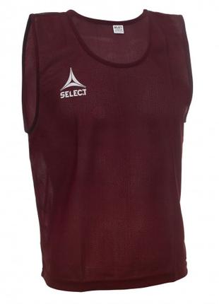 Манішка SELECT Bib Basic (002) бордо, junior