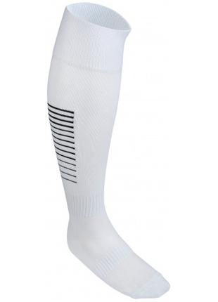 Гетры игровые Football socks stripes (011) біло/чорний, 38-41